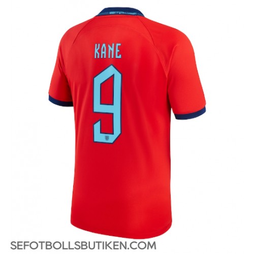 England Harry Kane #9 Replika Borta matchkläder VM 2022 Korta ärmar